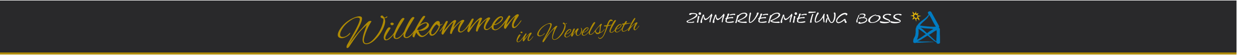 Willkommen in Wewelsfleth Zimmervermietung  BOSS
